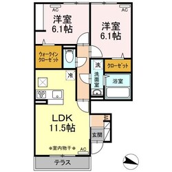 Camelot　A棟の物件間取画像